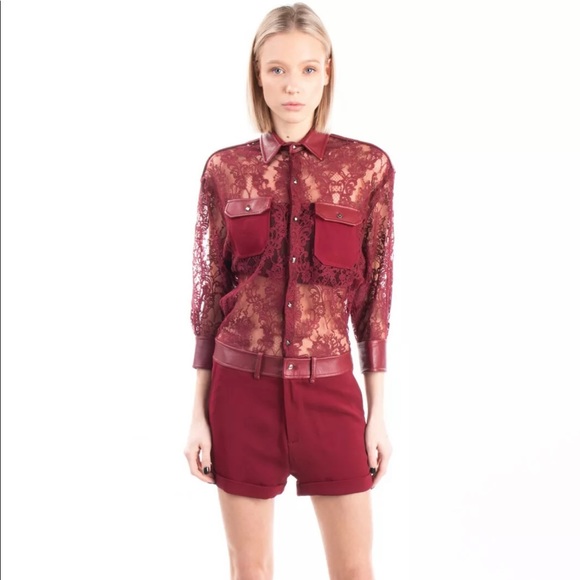 Philipp Plein Limited Edition Lace & Crepe Playsuit - Picture 4 of 16